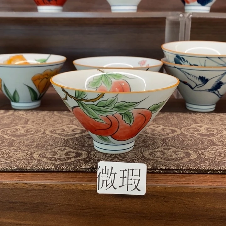 釉下老陶泥手工绘制