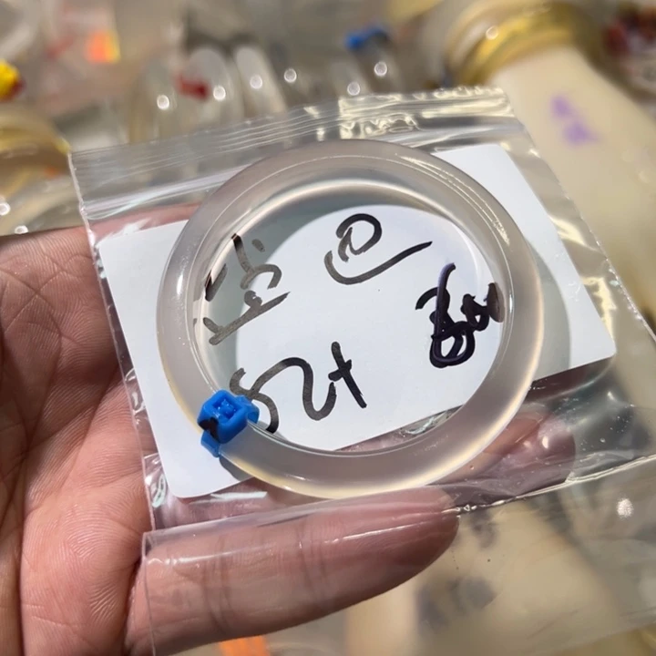 玛瑙/玉髓手镯未镶嵌盐*6单发一根