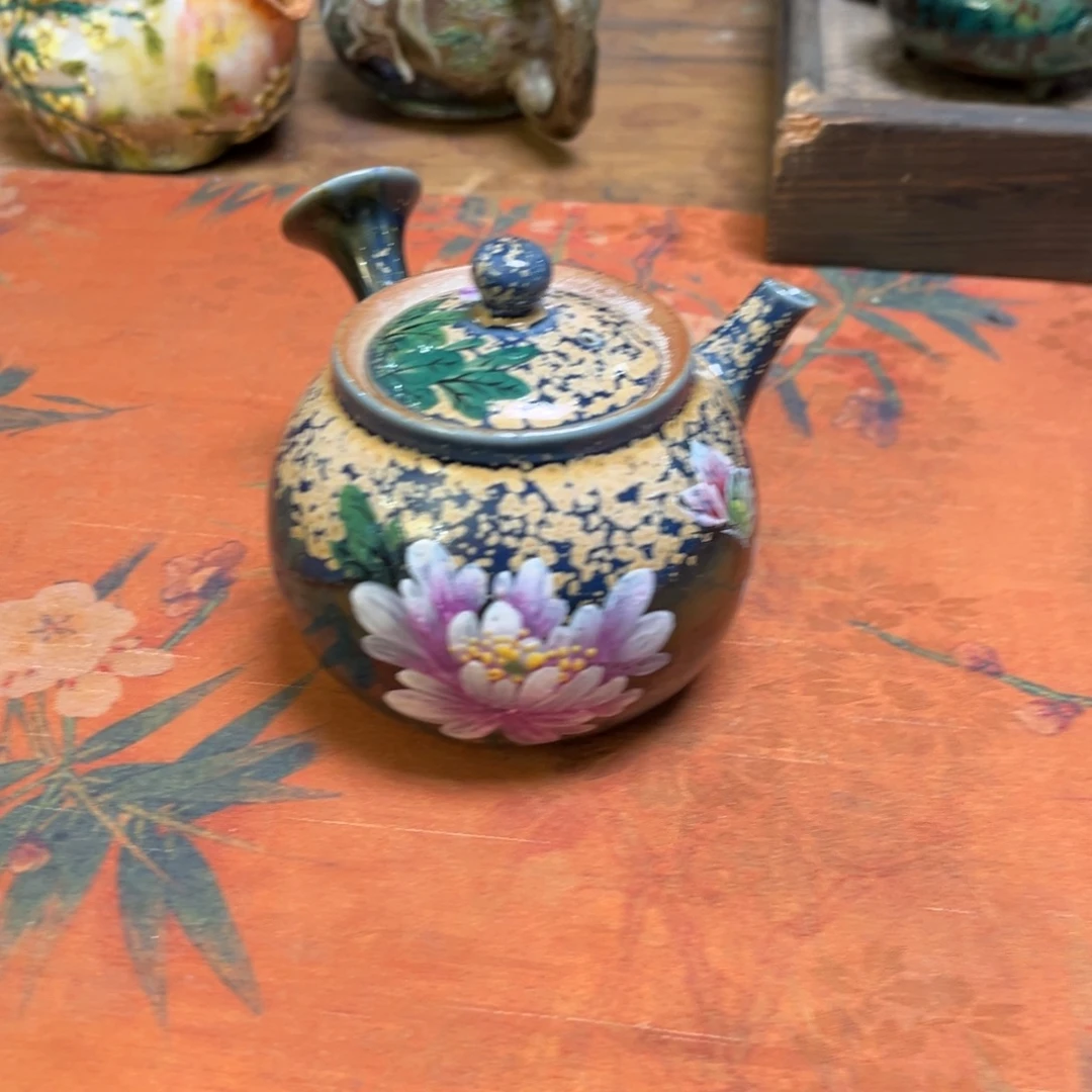 柴烧手工手绘陶瓷