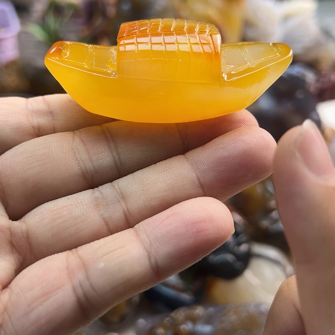 玛瑙/玉髓未镶嵌吊坠(不含链)
