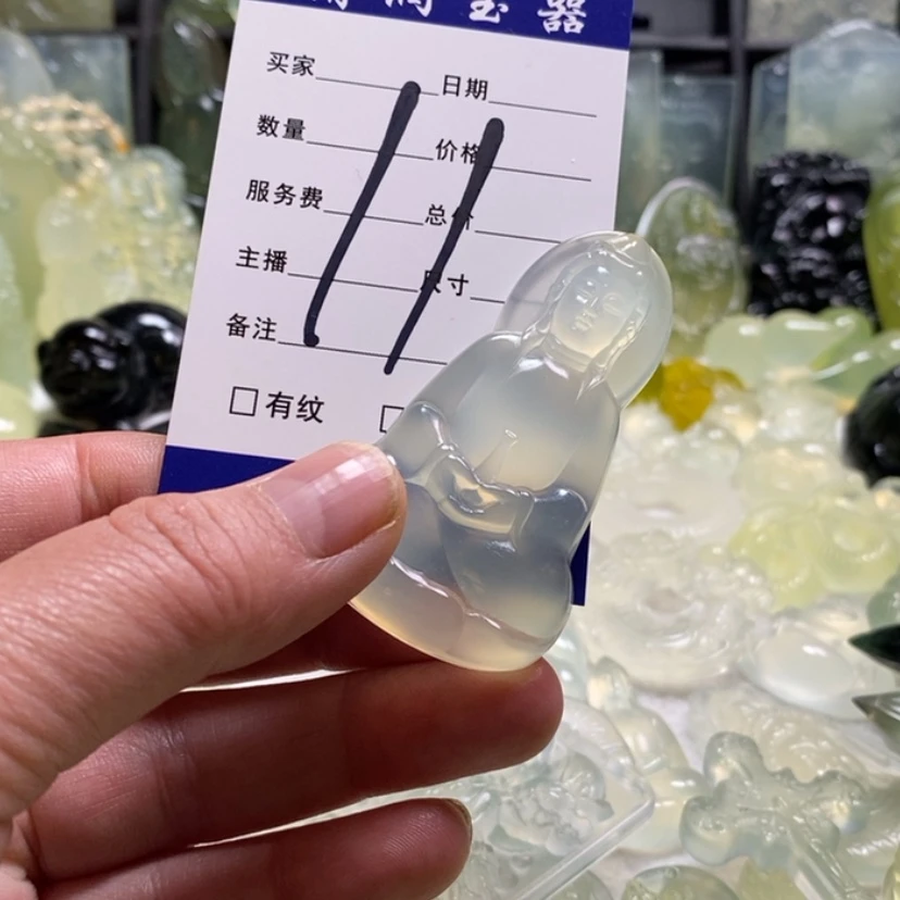【闪购商品】蛇纹石玉颈饰合金爱***己