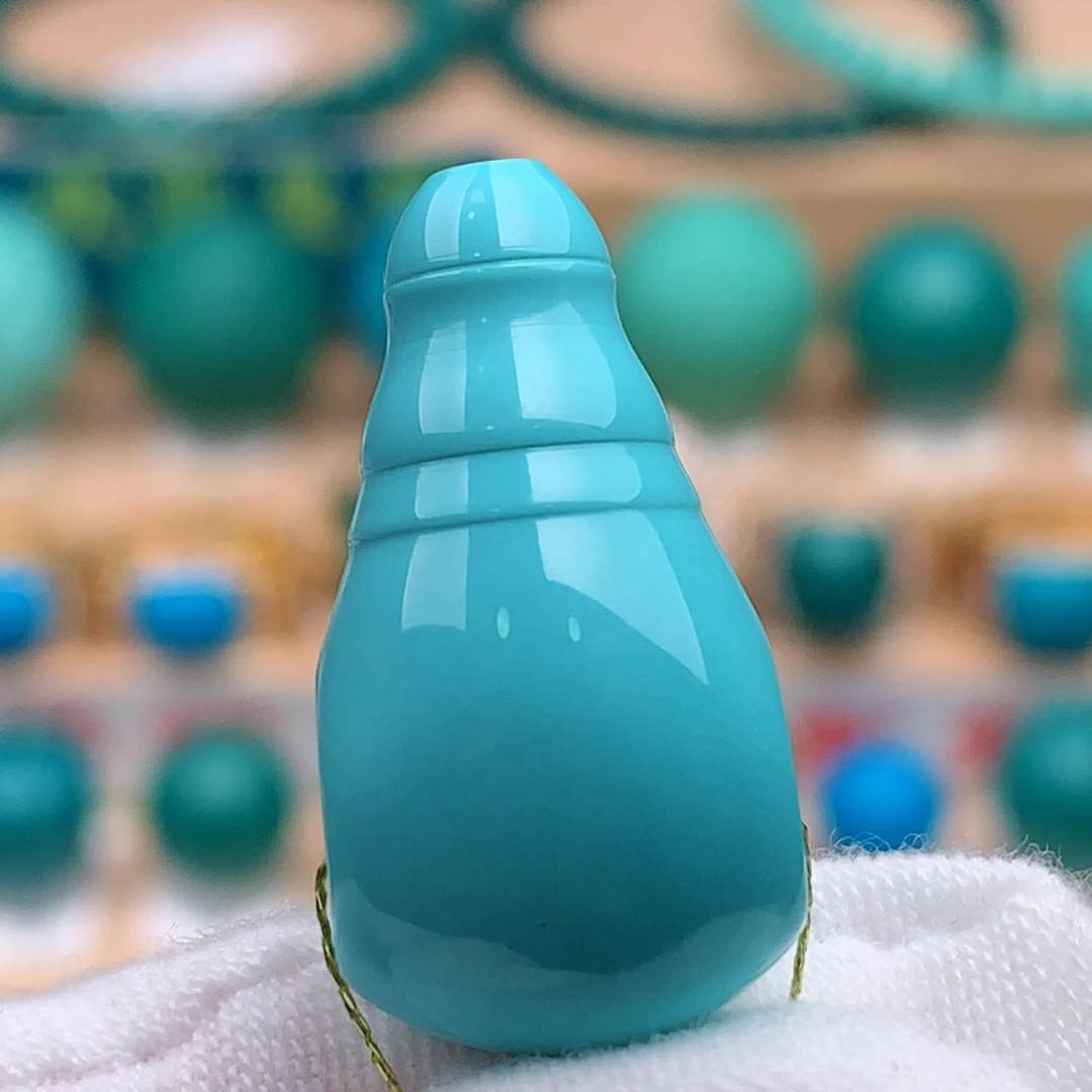 未镶嵌绿松石珠宝奇石