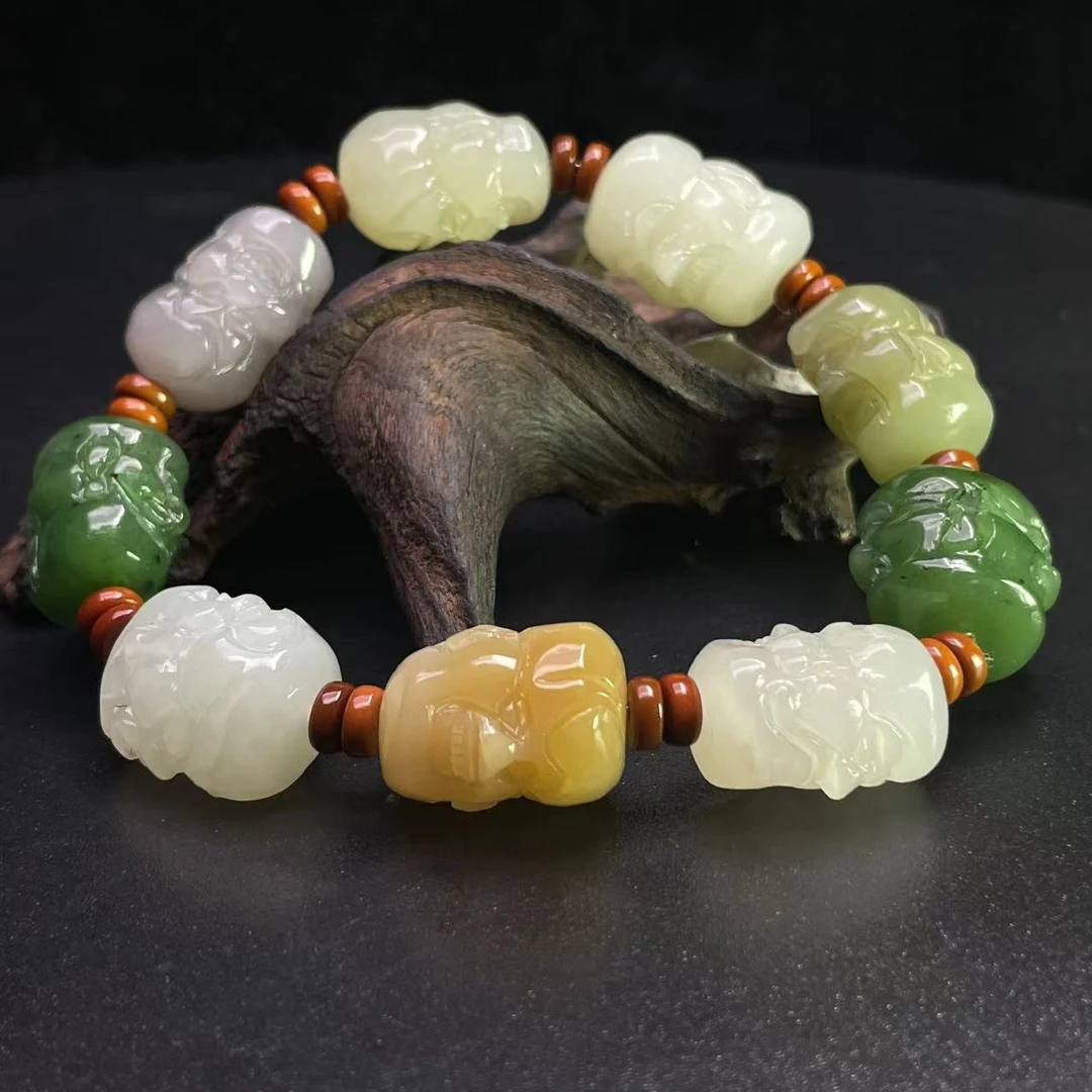 A933 和田玉手串 YS634001