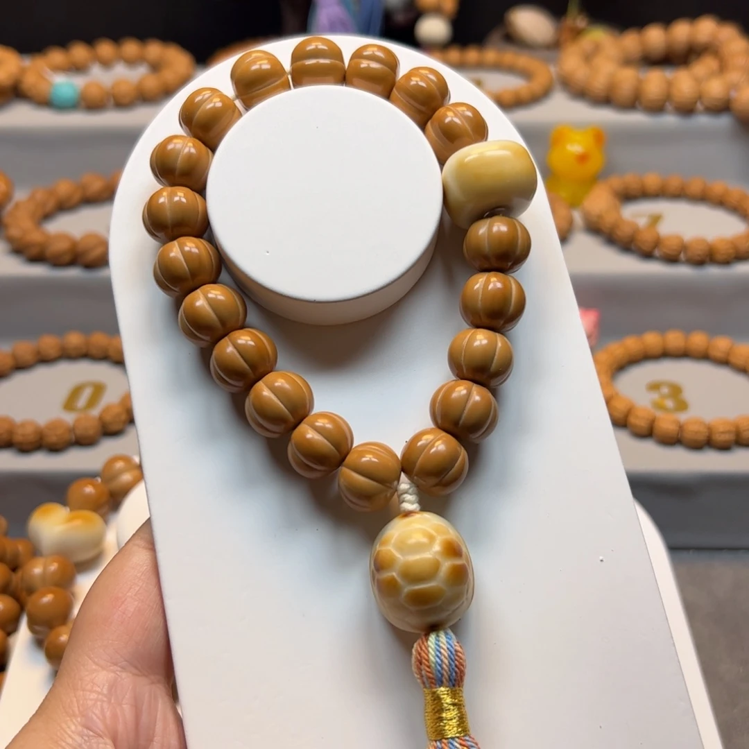 猴头核桃手串14➕泡芙南瓜