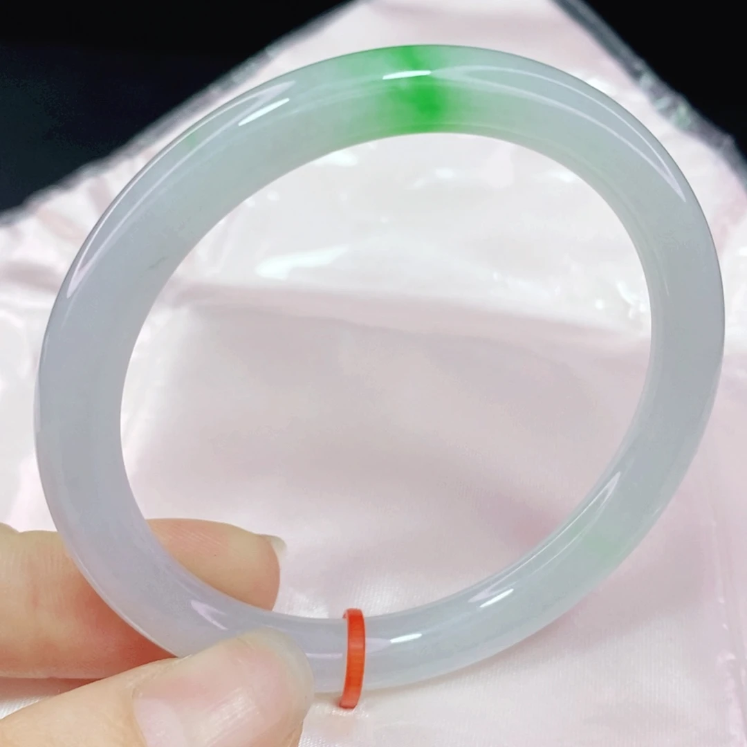 未镶嵌手镯翡翠54圆条