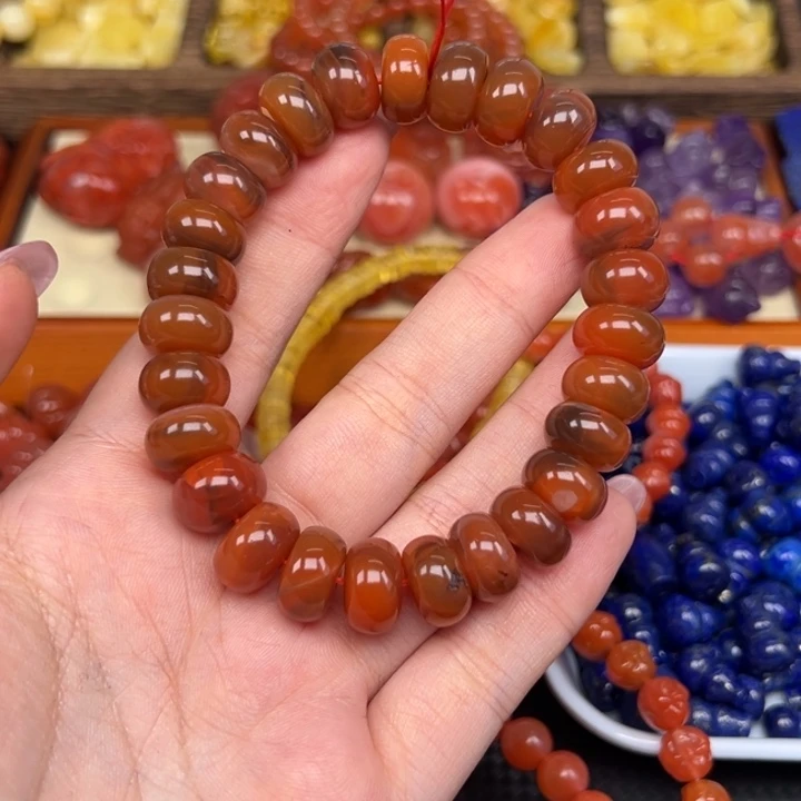 小***呀南红玛瑙未镶嵌手链