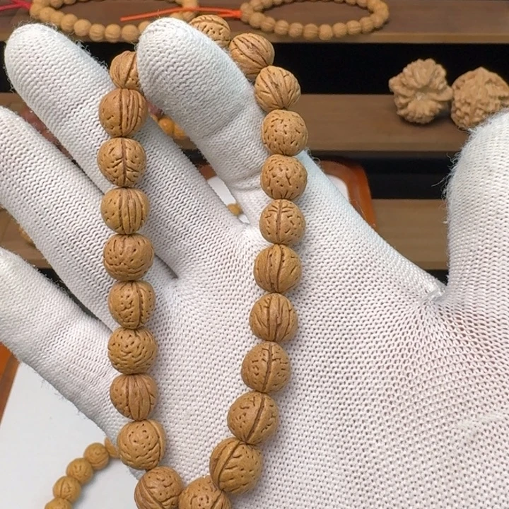 吊坠桃核野生桃核手串