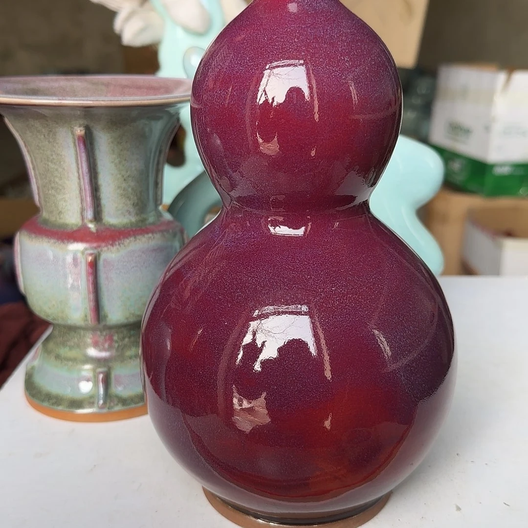 1***6陶摆件郑家钧窑摆件微