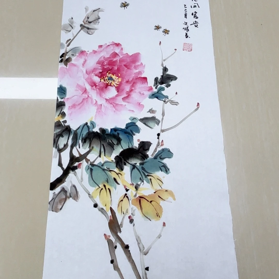 国画国画作品多次