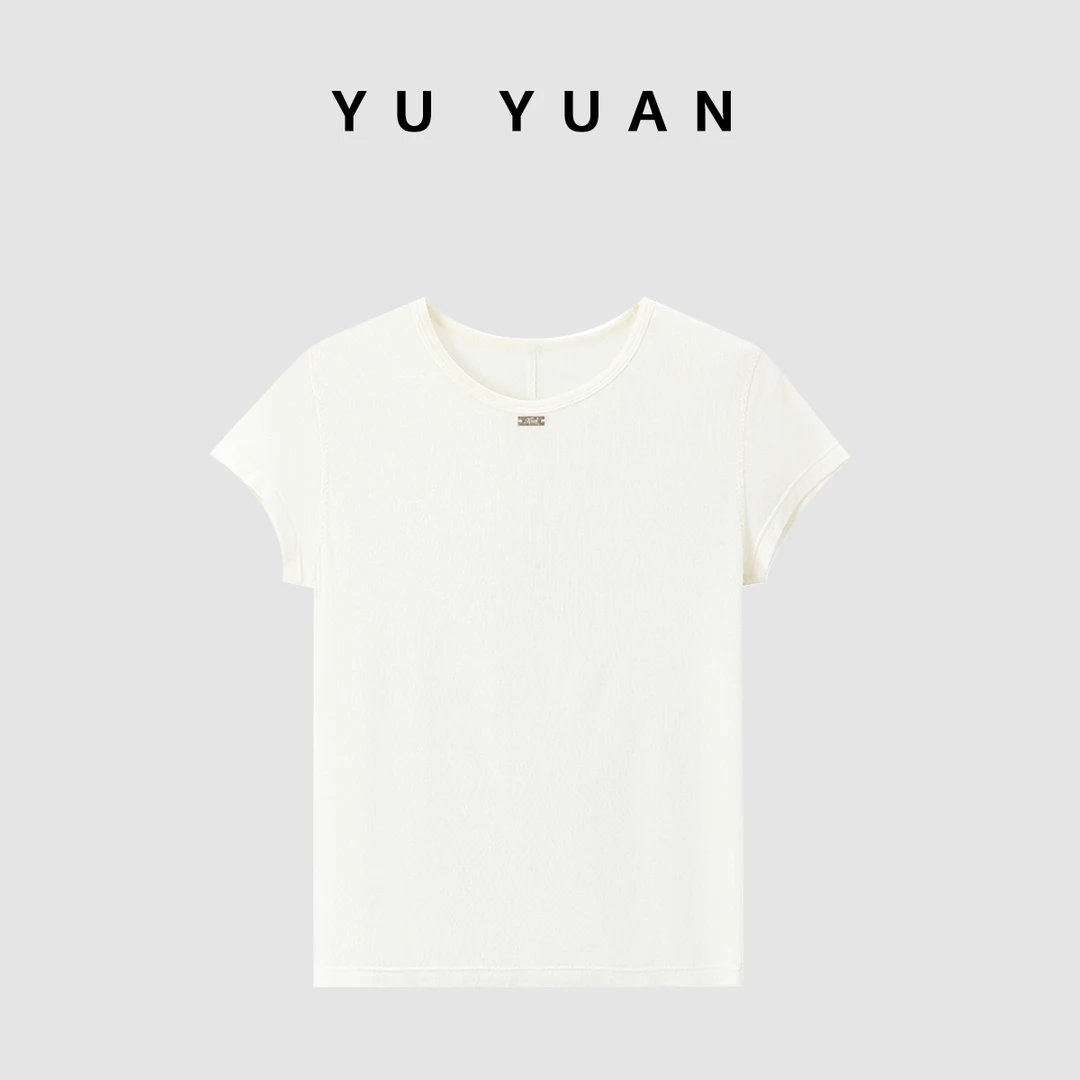 【媛宝】“凉感肌底衣”高品质推荐！超柔软超细腻百搭高货短袖-FS3331