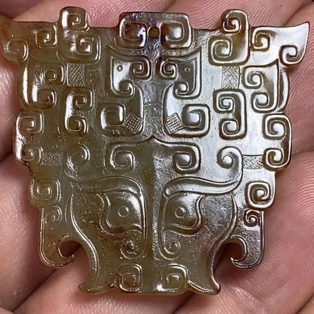 和田玉未镶嵌颈饰成*