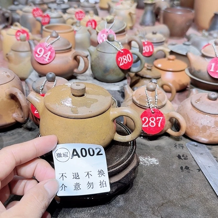 茶壶紫砂坭兴陶柴烧