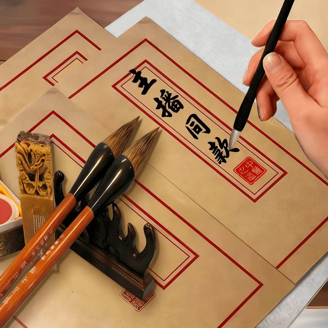 （主播同款）仿古手工便签本册P