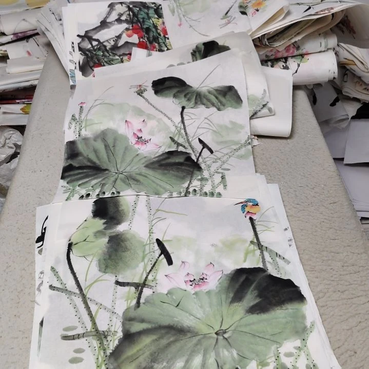 知***侠国画国画花鸟花鸟国画