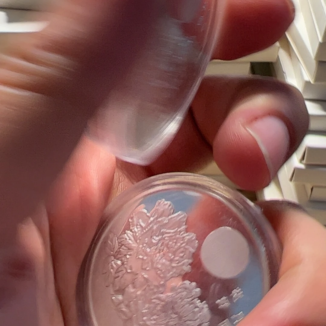 其他普通金属花好月圆章