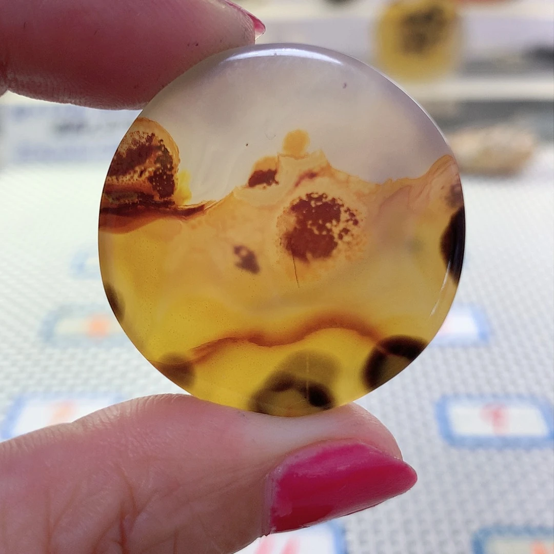 玛瑙/玉髓吊坠未镶嵌