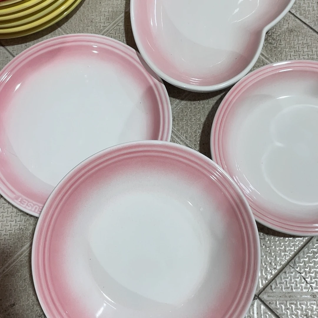 瓷片微瑕陶瓷餐具4件套