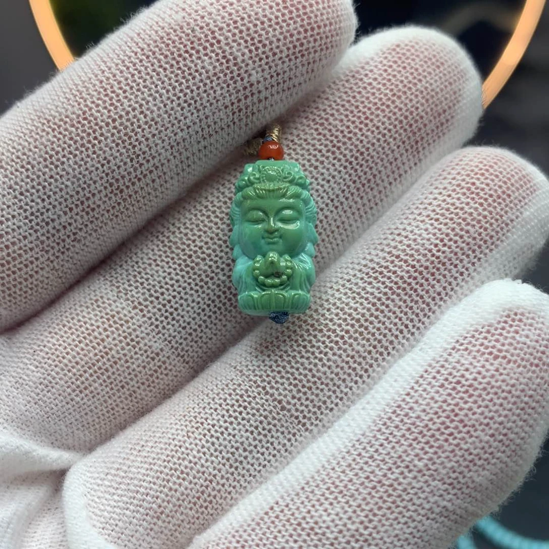 绿松石挂件未镶嵌