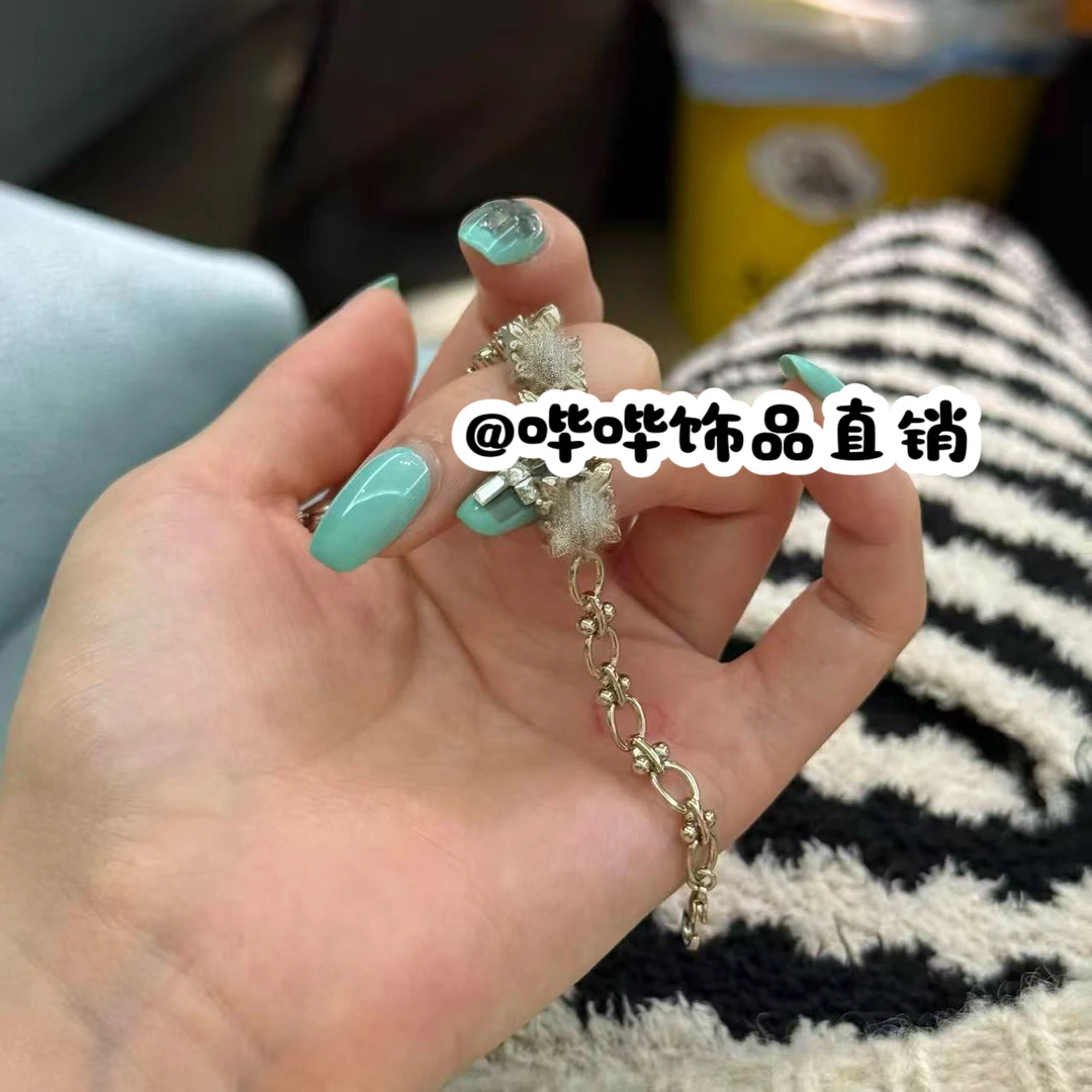 铜合金手链 BIBI【鸢尾花手链】手链EH152