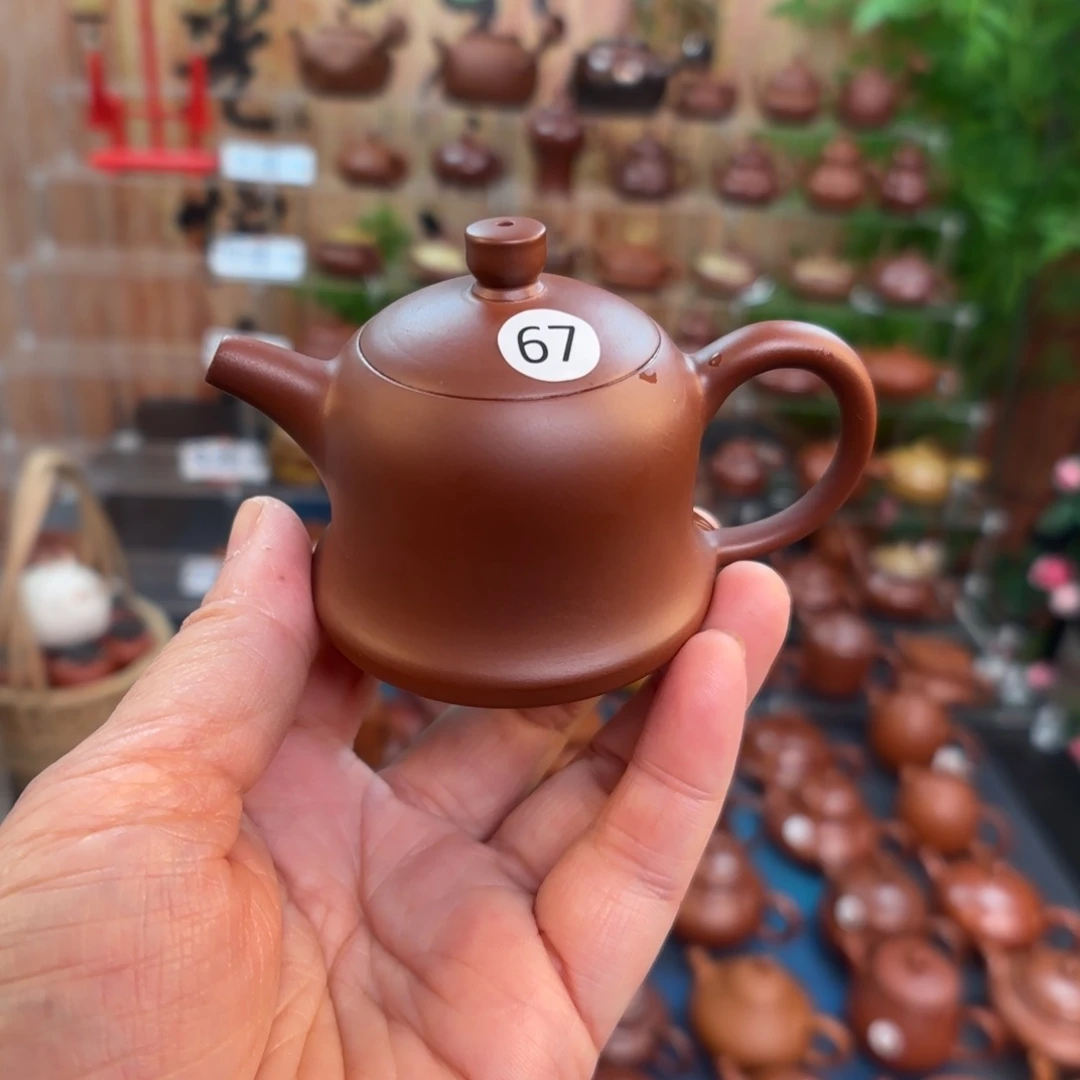 朱泥茶壶朱泥茶壶微瑕60c