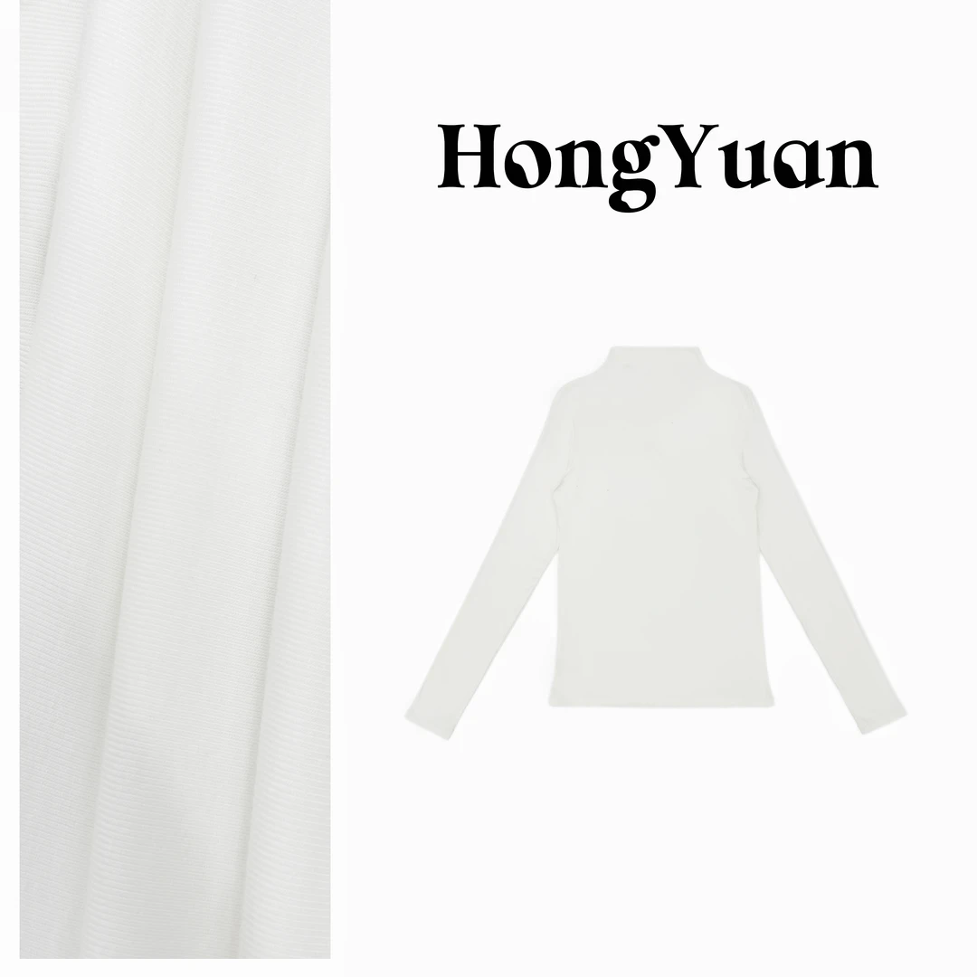 2024秋冬纯色保暖半高领打底衫女修身内搭外穿长袖T恤打底衫