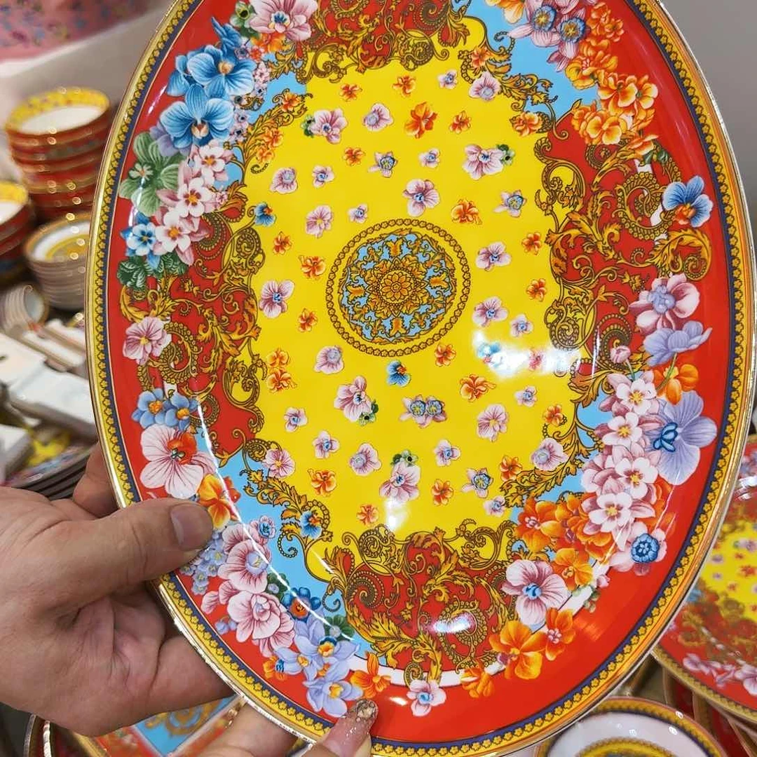 瓷片陶瓷工艺品艺术正品包邮