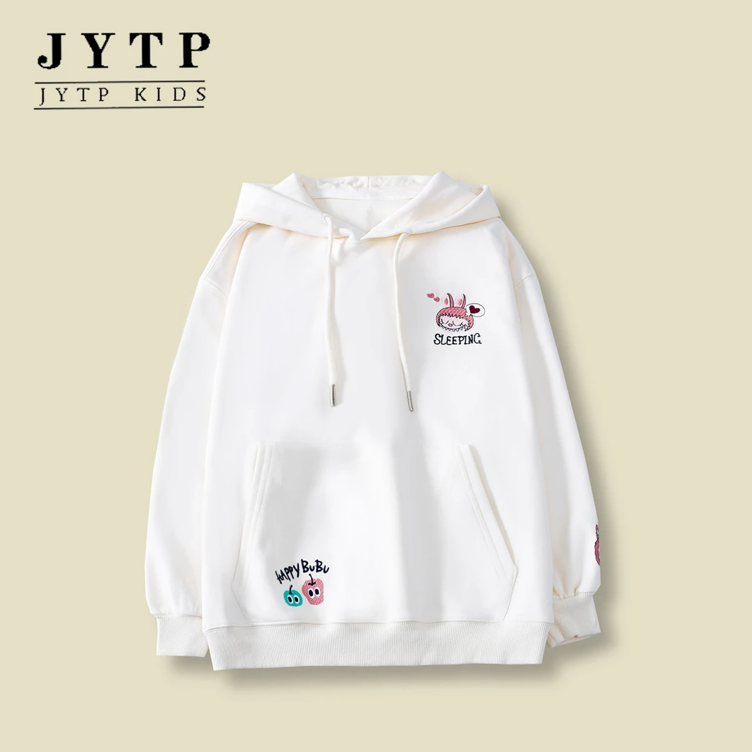 2025年秋季新款初高中生连帽卫衣秋款长袖洋气帽衫zb6017简约童品