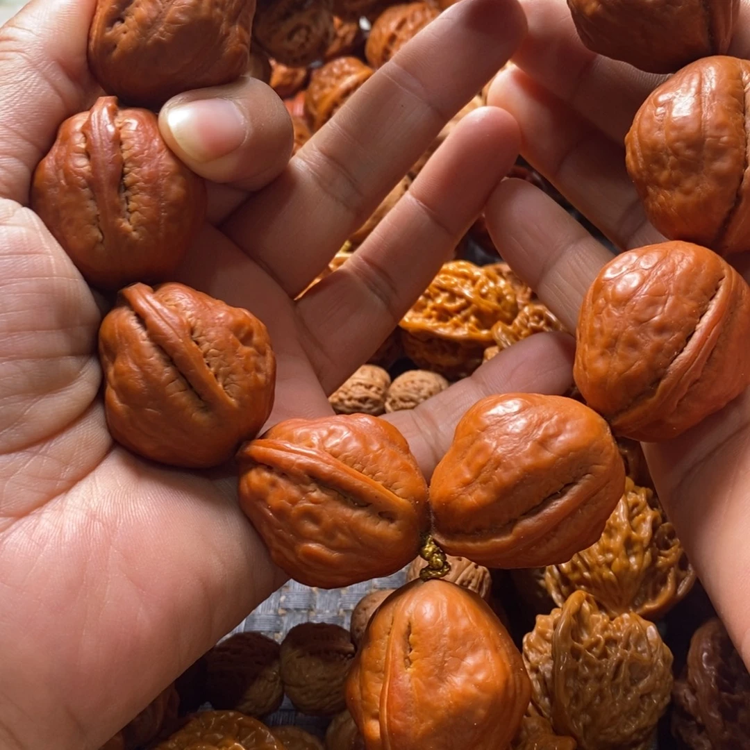 青***婷文玩核桃吊坠古蝉