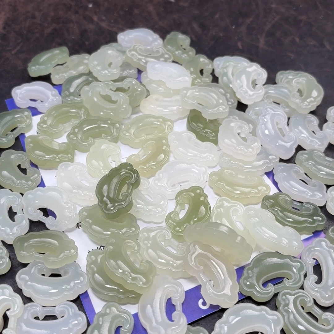 和田玉未镶嵌颈饰多样性发货拍一发一