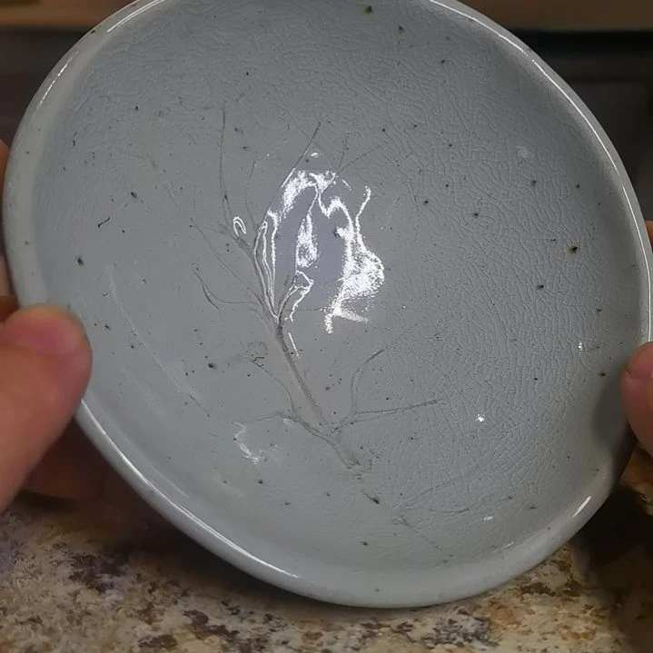 盘手工高温原矿窑变