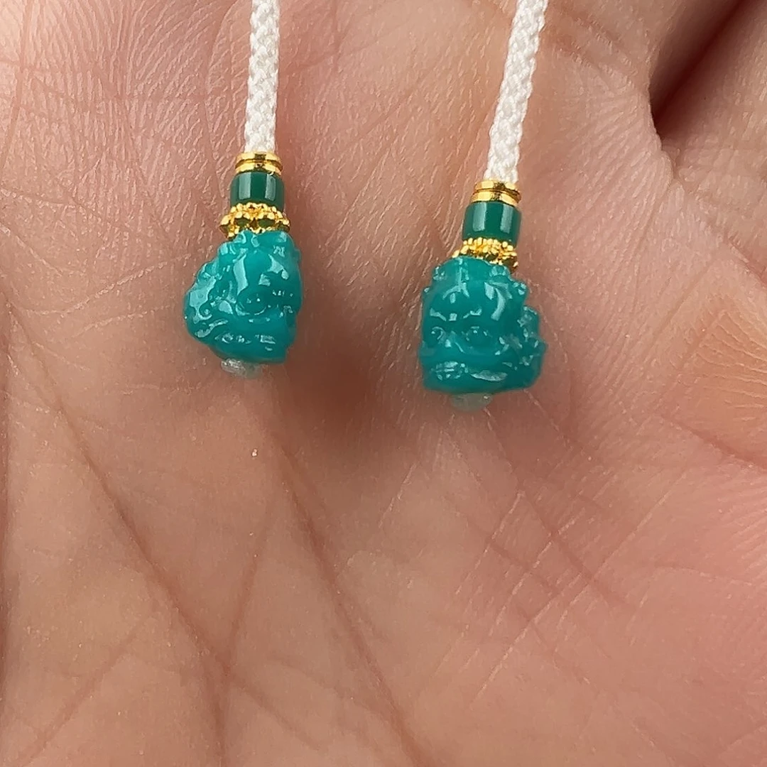 绿松石配饰未镶嵌