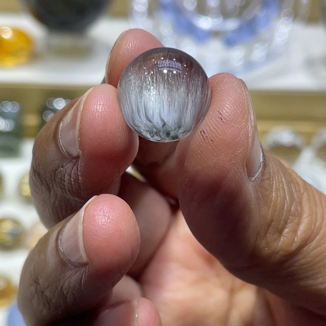 珠宝半成品水晶未镶嵌