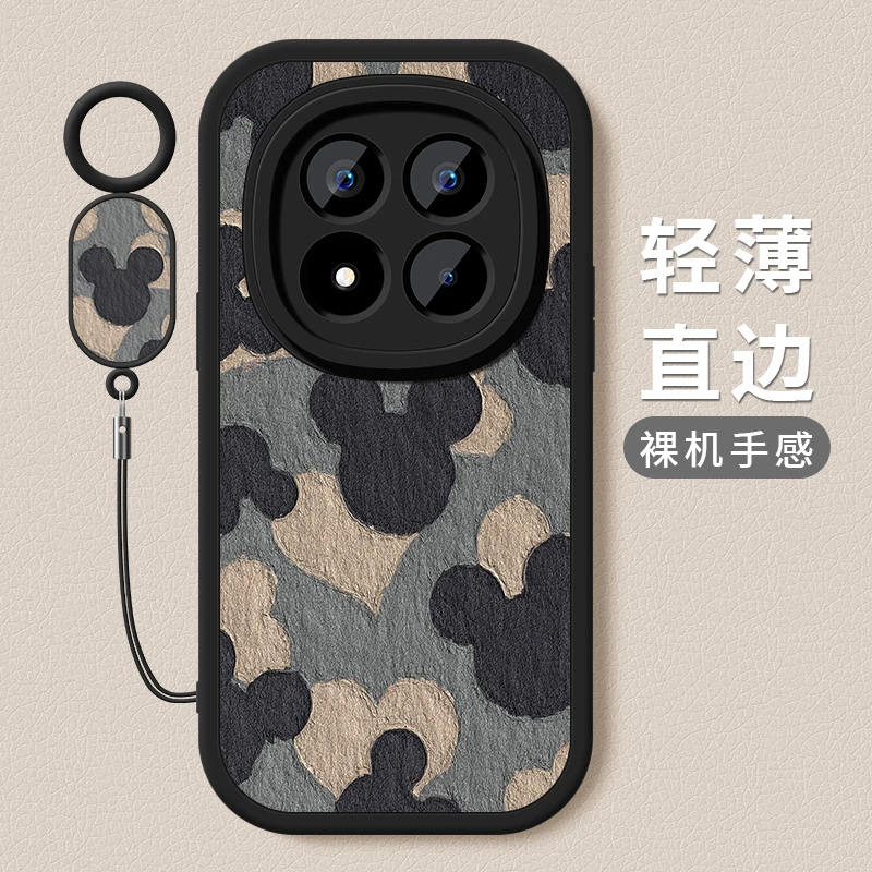 爱心米奇适用红米note15手机壳新款note15pro+软硅胶15r全包外壳