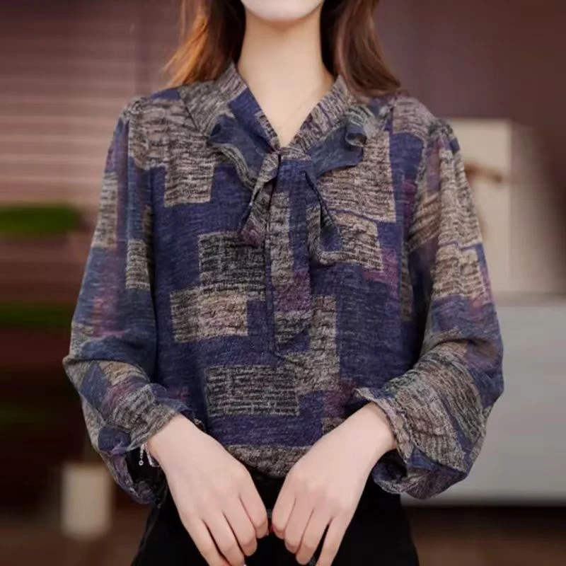 2025春季新款时尚法式减龄女装长袖衬衫上衣