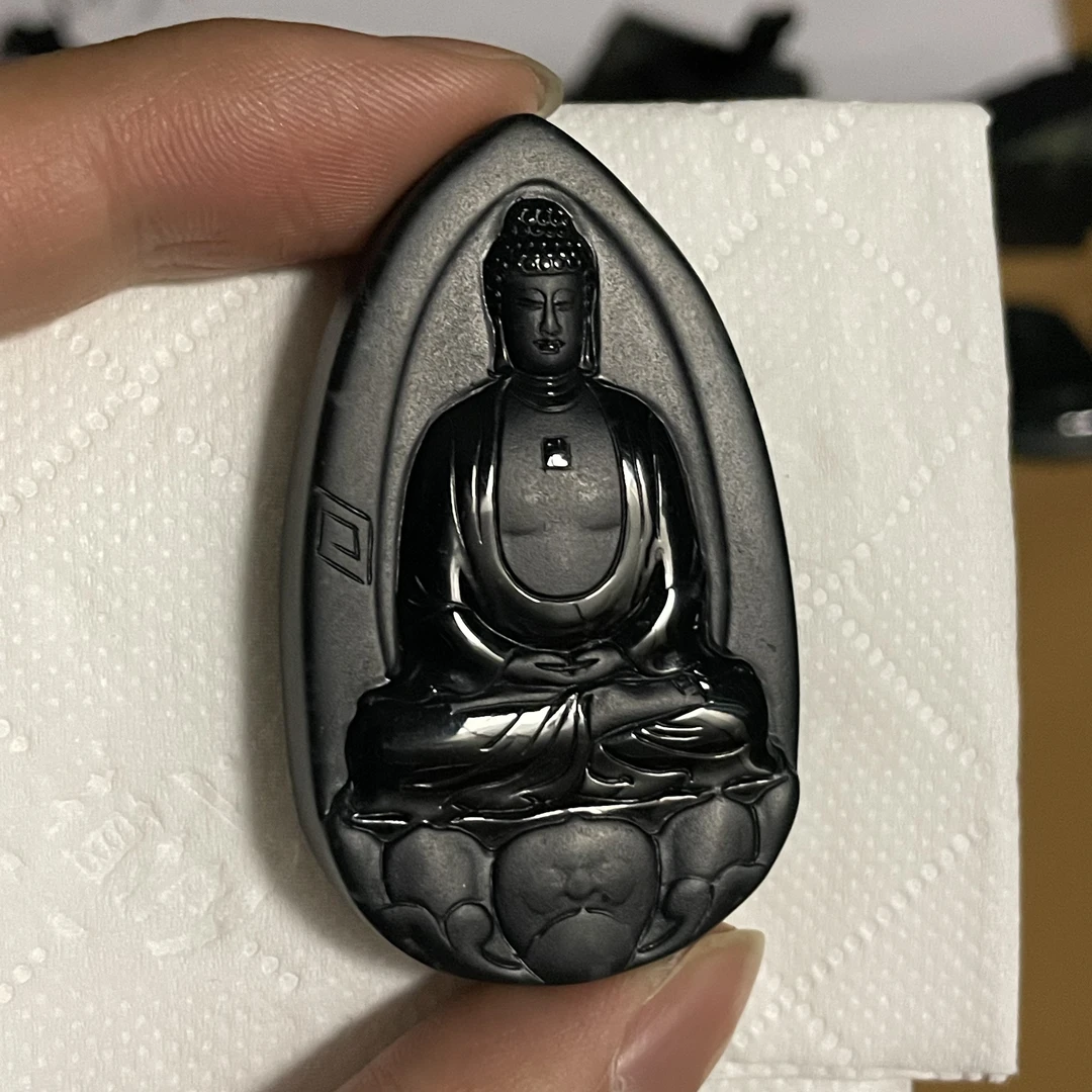 天然翡翠a货 佛牌n2