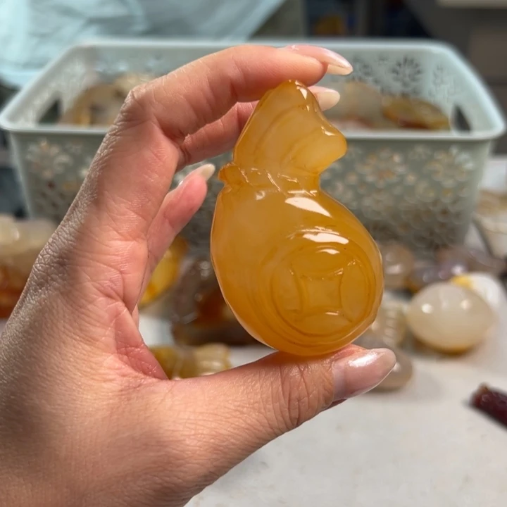 玛瑙/玉髓吊坠(不含链)未镶嵌