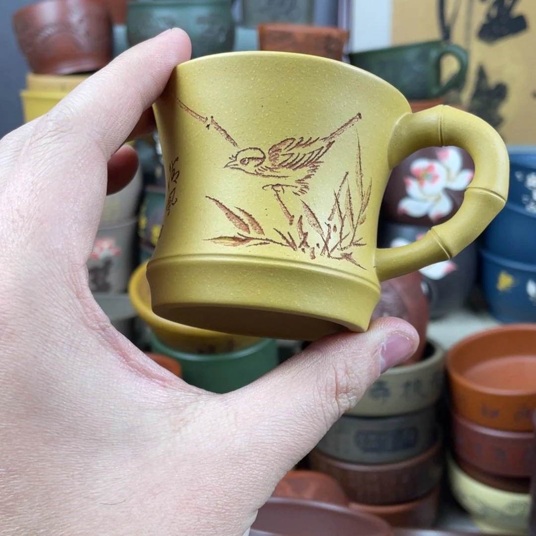 紫砂茶杯紫砂茶杯