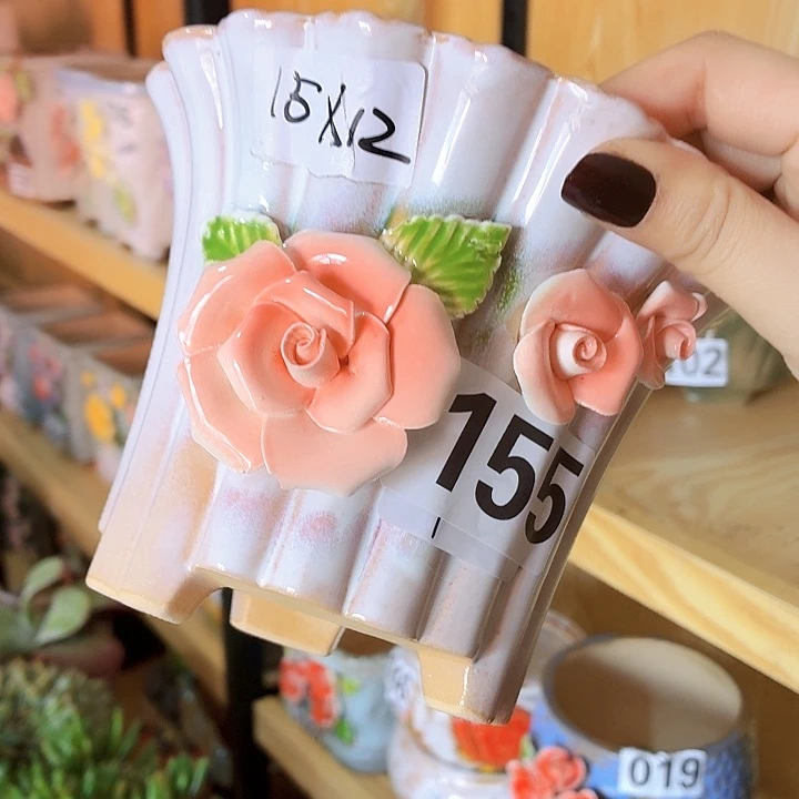 多肉花盆满15包邮