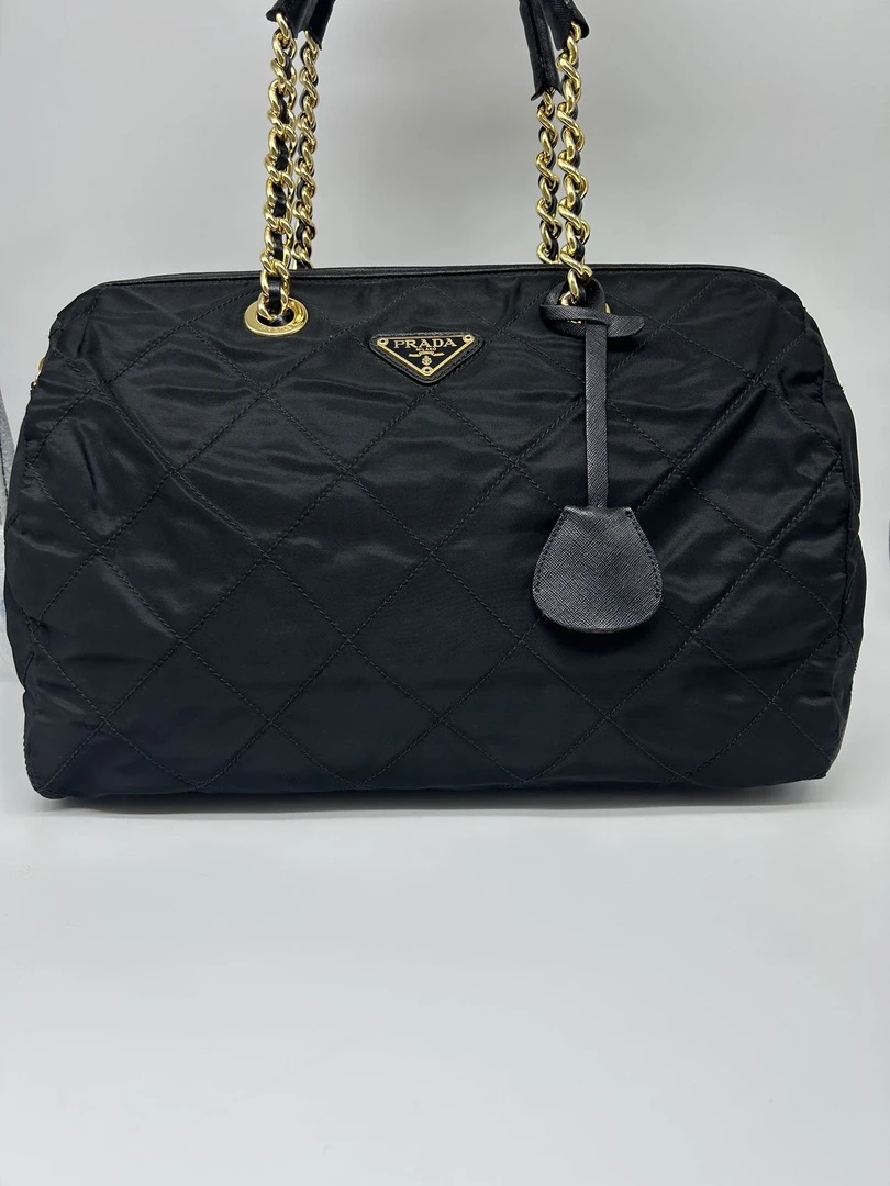 Prada/普拉达 手提包 尼龙黑金手提包 ly6289/2512