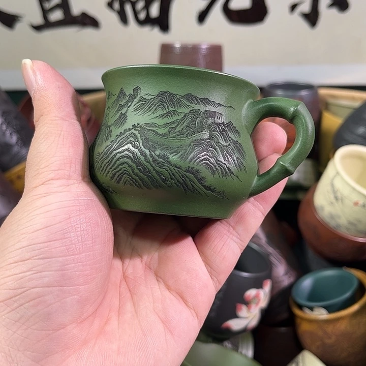 茶杯紫砂全手工紫砂主人杯