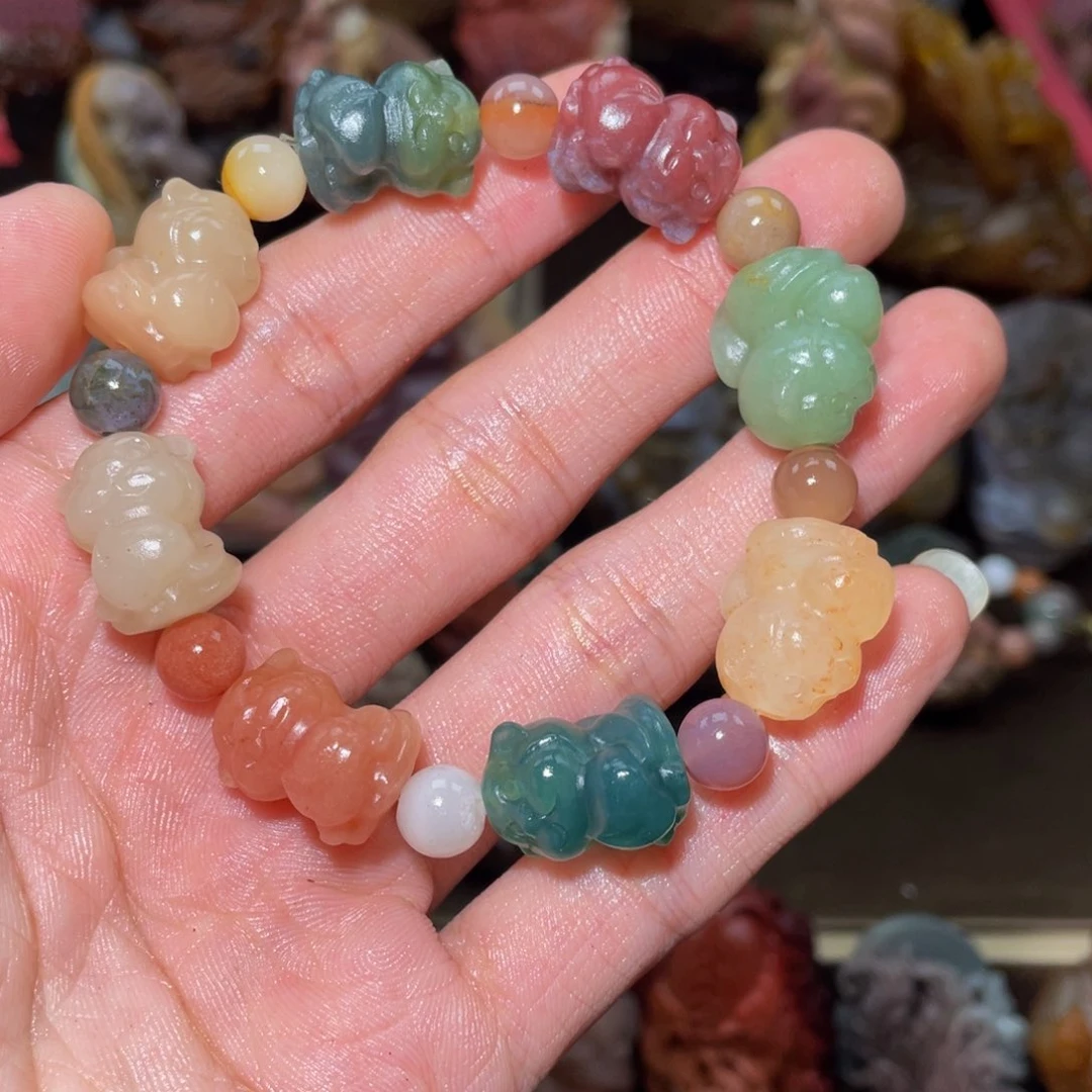 未镶嵌手链石英质玉