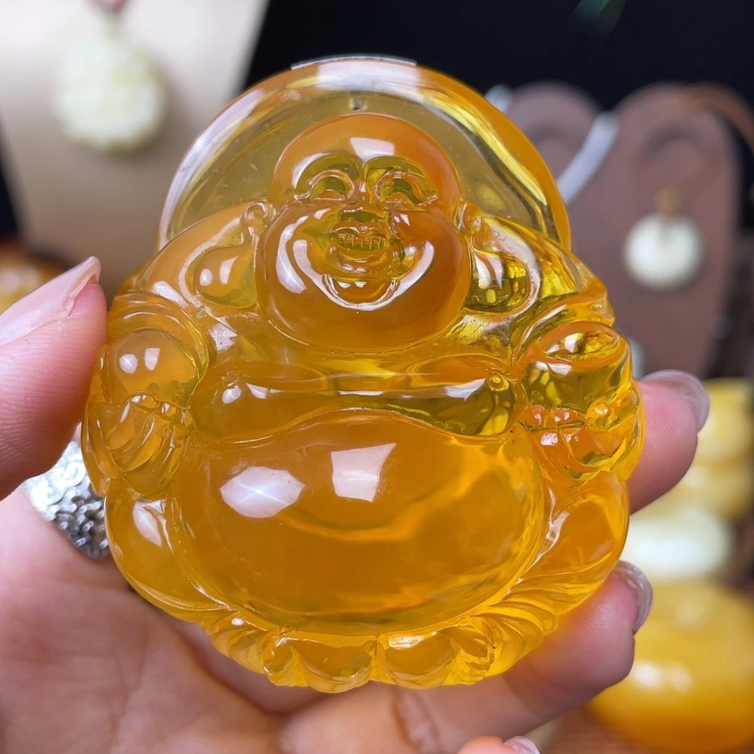 琥珀未镶嵌珠宝奇石