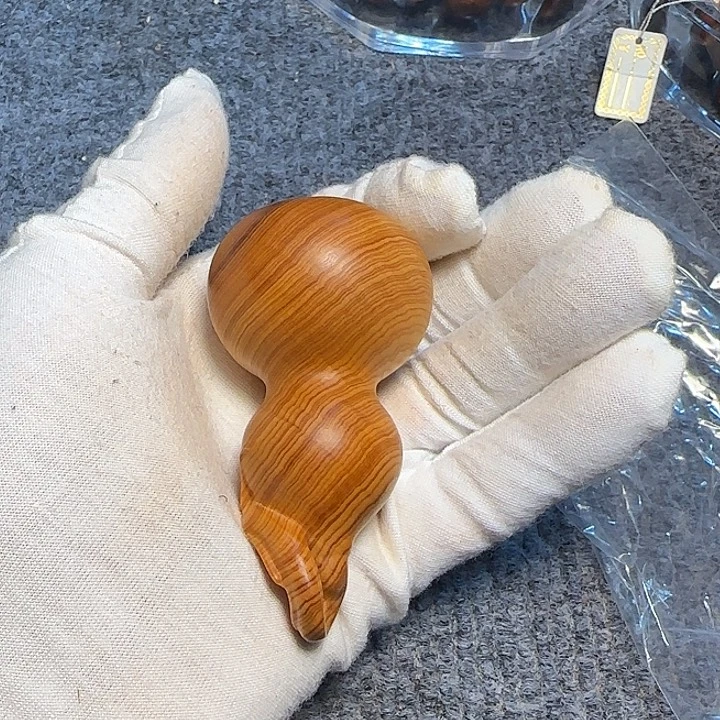 柏木（崖柏）全陈化老料把件