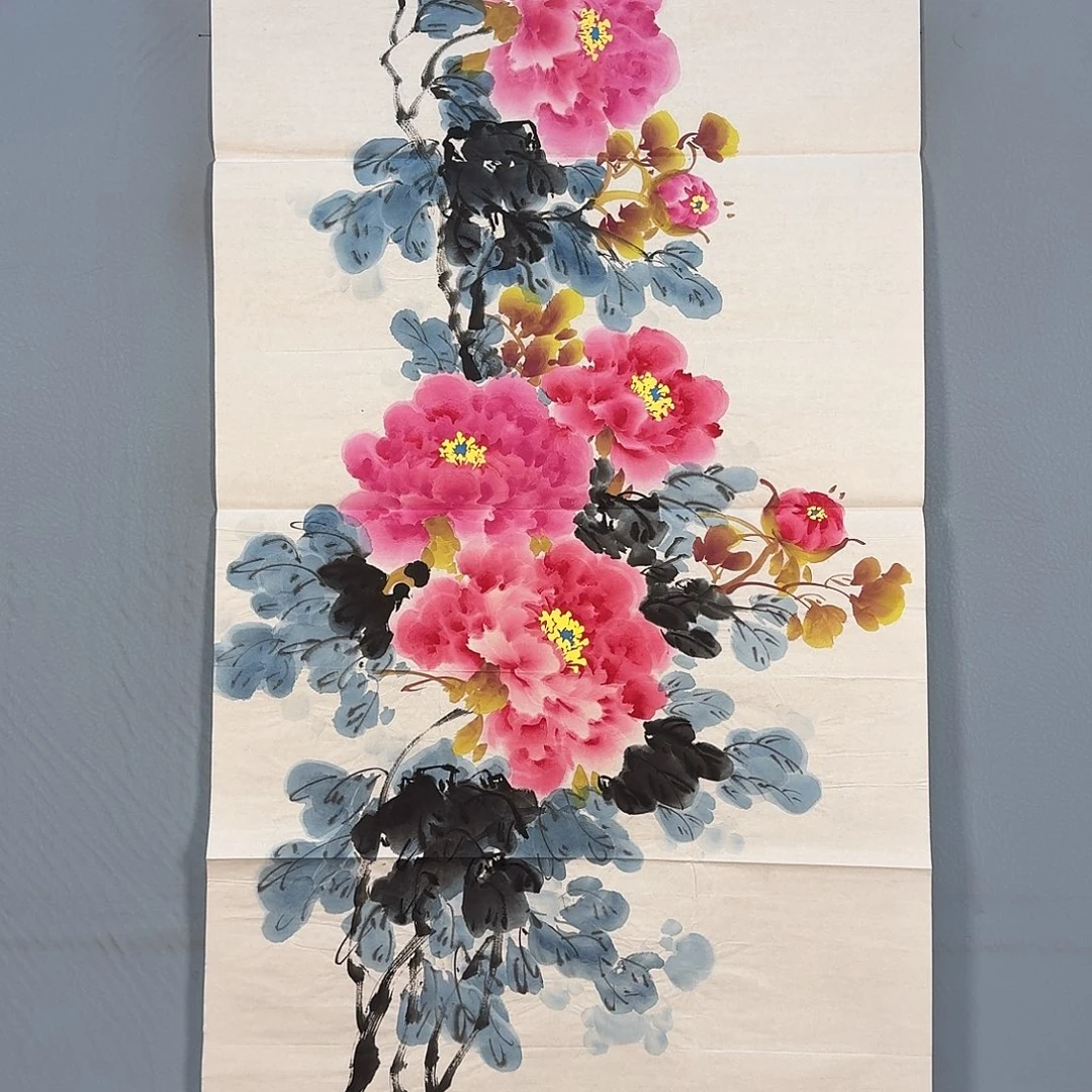 国画530 牡丹一如您的脸颊