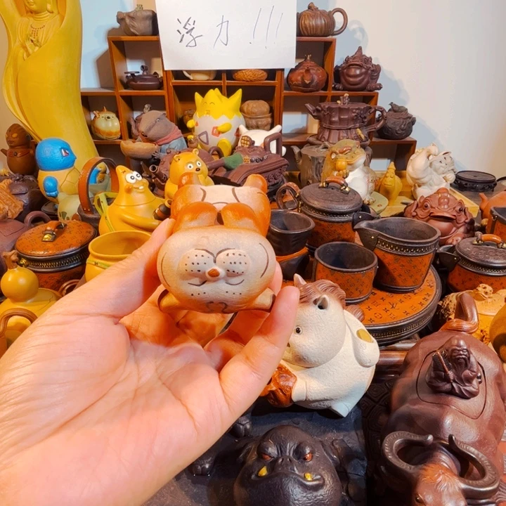拼配泥茶壶纯手工制作过程就是