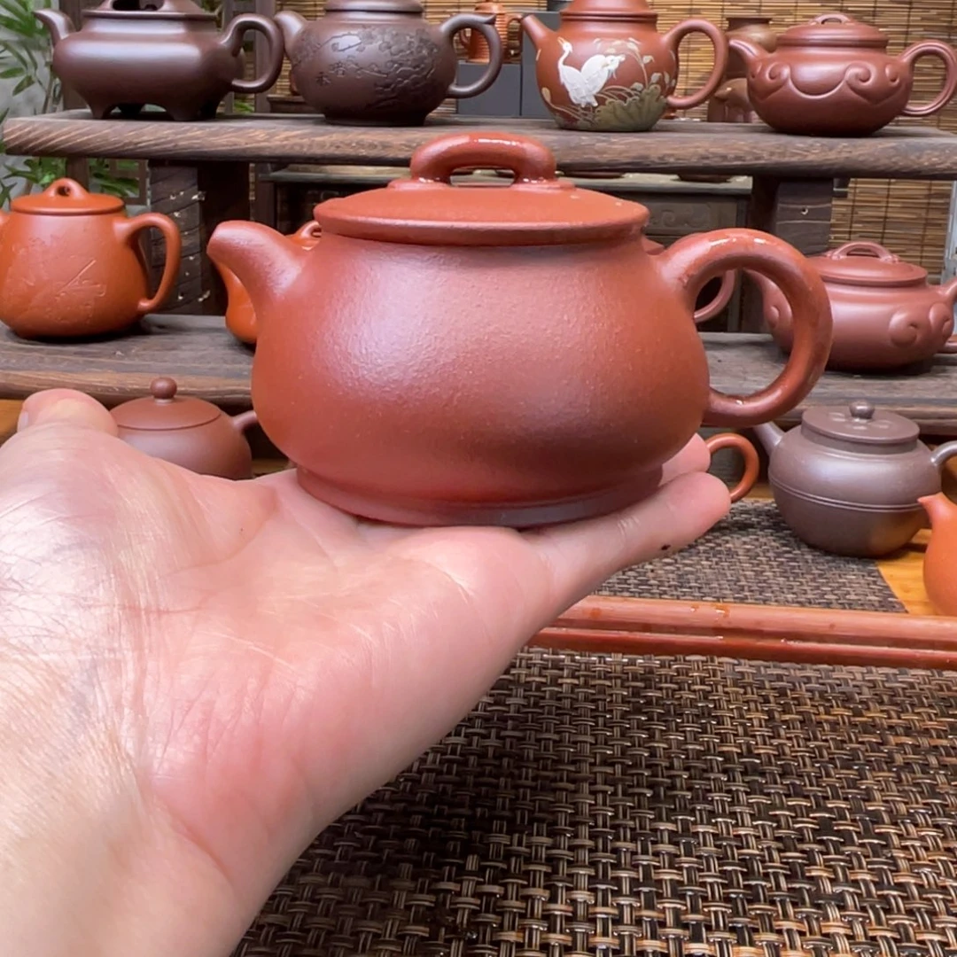 茶壶紫砂宜兴原矿紫砂手工制180