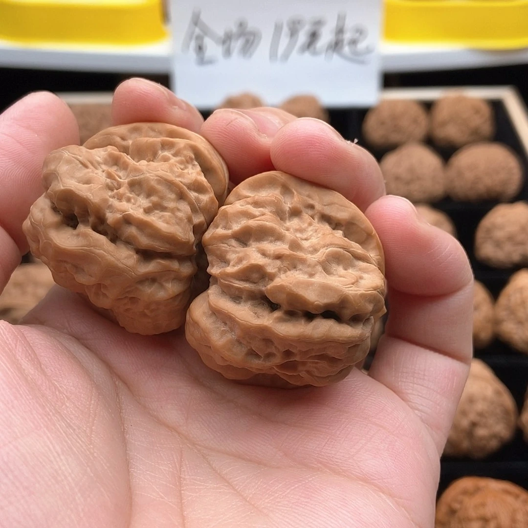 文玩核桃吊坠心**暖1005蛤蟆头