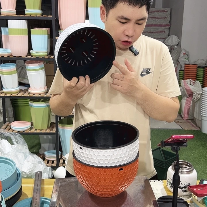 吊篮口21高13混色3个