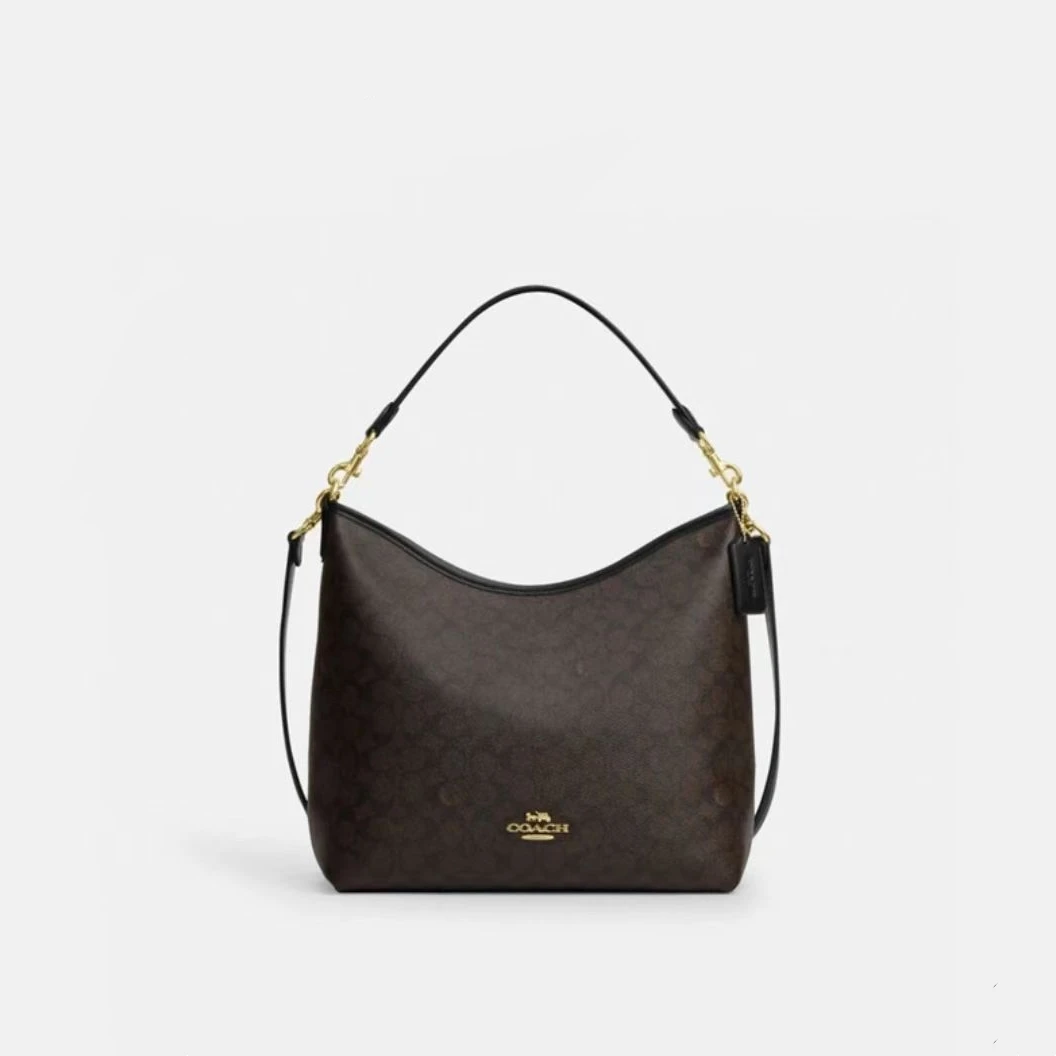 COACH/蔻驰Laurel 36 流浪包36x30cm女士腋下包斜挎单肩包大容量N