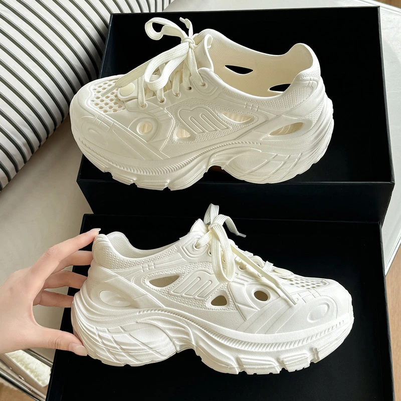 【林叔专属】洞洞鞋情侣款外穿夏季2025新款溯溪运动老爹鞋拖鞋家居